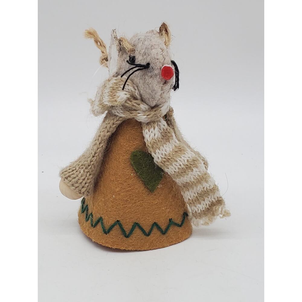 Fabric Ornament - Winter Mouse